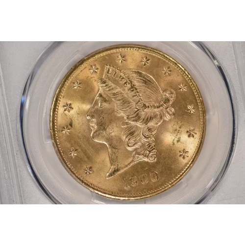 1900 20 Lib PCGS MS65 CAC CAC (2)