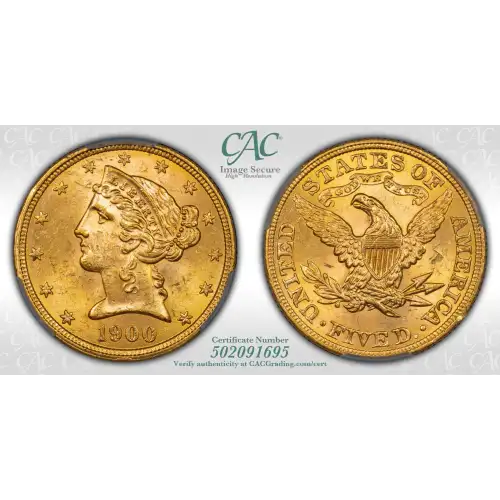 1900 5 Lib CACG MS63+ (4)