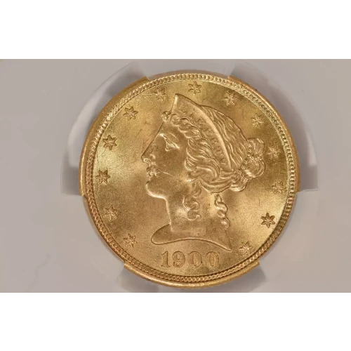 1900 5 Lib CACG MS64 (4)