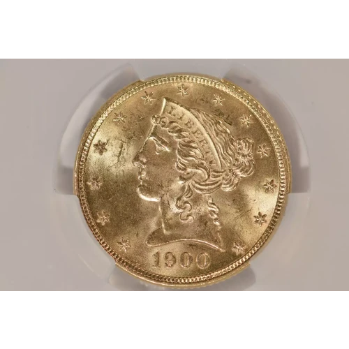 1900 5 Lib CACG MS64 (4)