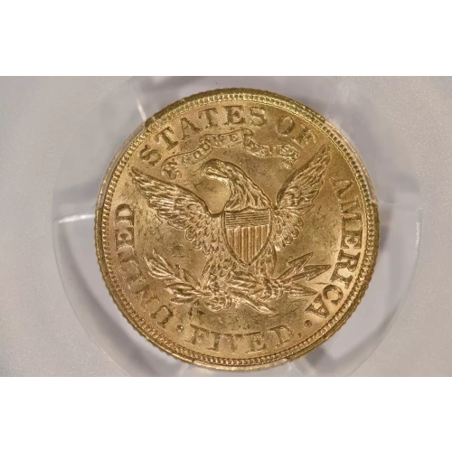1900 5 Liberty PCGS MS64 CAC CAC (2)
