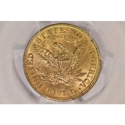 1900 5 Liberty PCGS MS64 CAC CAC (2)