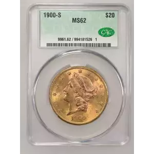 1900S 20 Lib CACG MS62 (2)