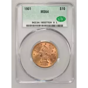 1901 10 Lib CACG MS64 (2)