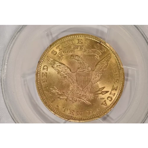 1901 10 Lib PCGS MS65CAC CAC (2)