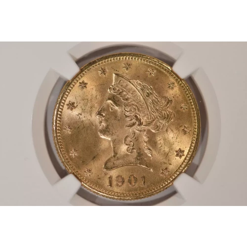 1901 10 Liberty NGC MS66 (3)