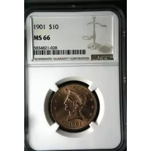 1901 $10 NGC MS66 (2)