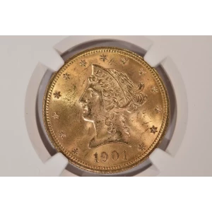 1901 $10 NGC MS66 (3)