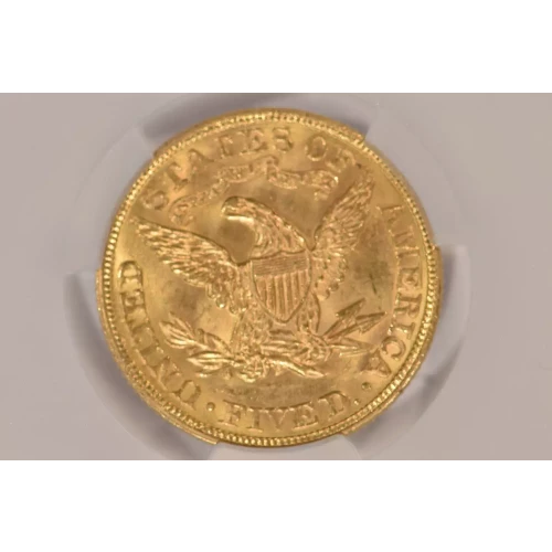 1901 5 Lib CACG MS65 (5)
