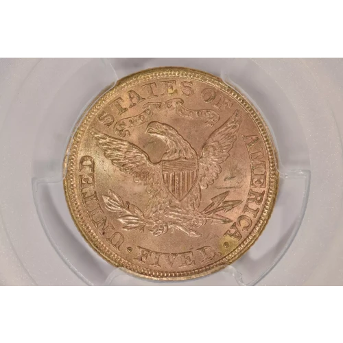 1901 $5 Lib PCGS MS64 CAC CAC (3)