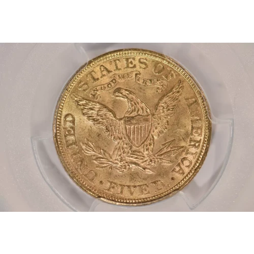 1901 $5 Lib PCGS MS64 CAC CAC (3)