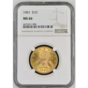 1901-S $10 Lib NGC MS66 (2)