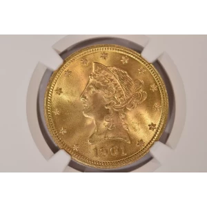 1901-S $10 Lib NGC MS66 (3)