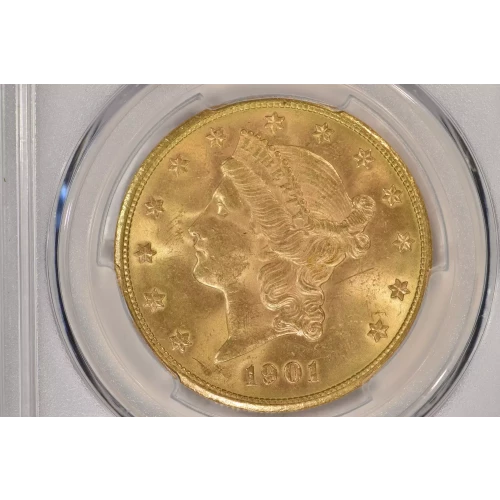 1901-S 20 Liberty PCGS MS63CAC CAC