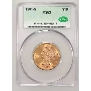 1901S 10 Lib CACG MS63 (2)