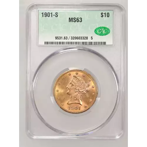 1901S 10 Lib CACG MS63 (2)