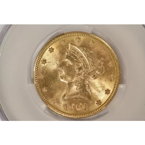 1901S 10 Lib CACG MS63 (4)