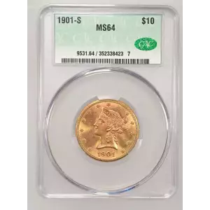 1901S 10 Lib CACG MS64 (2)