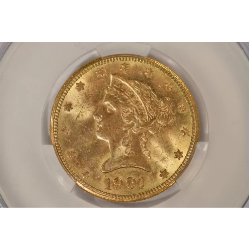 1901S 10 Lib CACG MS64 (4)