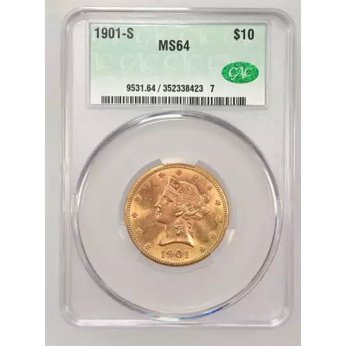 1901S 10 Lib CACG MS64 (2)