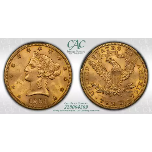 1901S 10 Lib CACG MS64 (4)