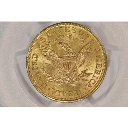 1901S 5 Liberty PCGS MS64 CAC CAC (2)