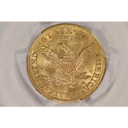 1902 5 Lib PCGS MS65 PLUS CAC CAC (3)