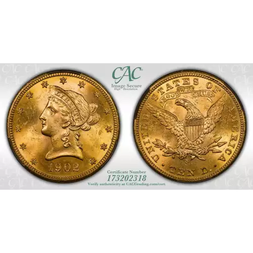 1902S 10 Lib CACG MS64 (4)