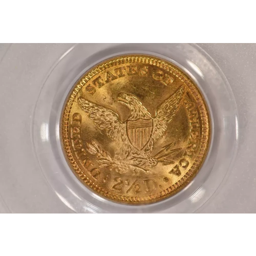 1903 $2.5 Lib PCGS MS63 CAC CAC (2)