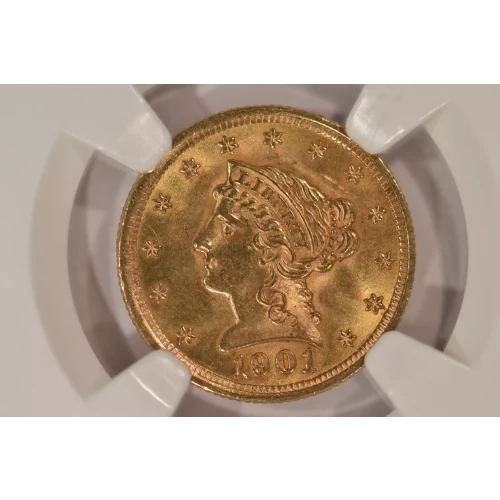 1903 $2.5 Lib PCGS MS65 CAC CAC