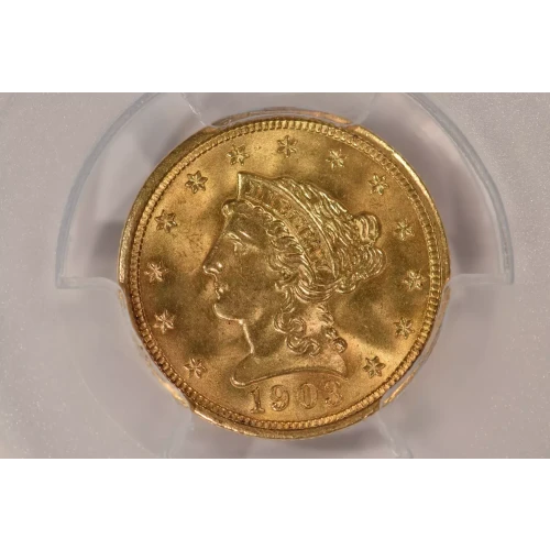 1903 2.5 Lib PCGS MS65 CAC CAC (2)