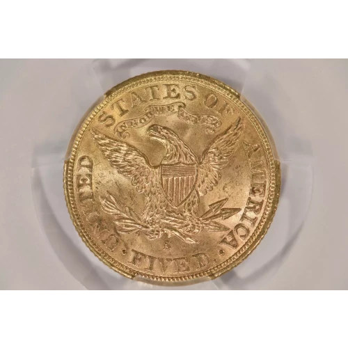 1903-S $5 Lib PCGS MS64 CAC CAC (2)