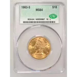 1903S 10 Lib CACG MS64 (2)