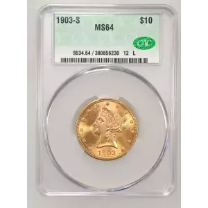 1903S 10 Lib CACG MS64 (2)