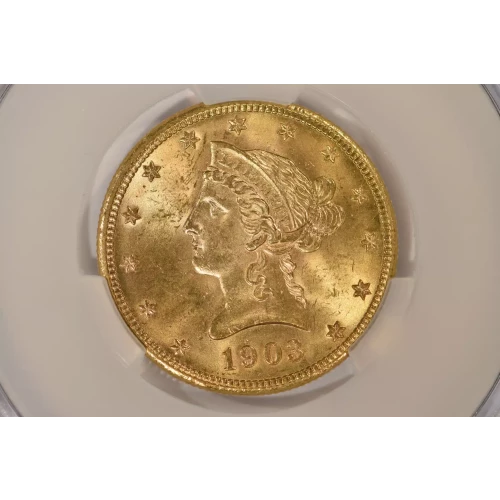1903S 10 Lib CACG MS64 (4)