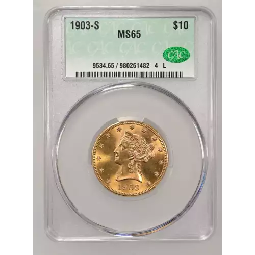 1903S 10 Lib CACG MS65 (2)