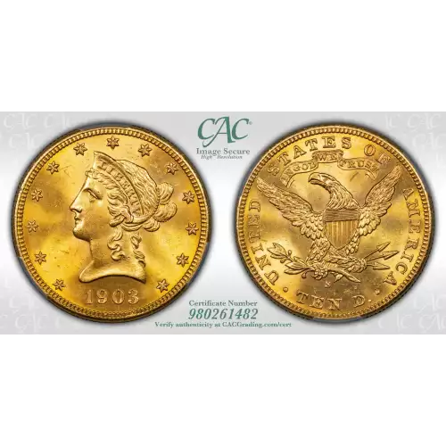 1903S 10 Lib CACG MS65 (4)