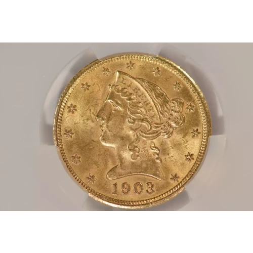 1903S 5 Lib CACG MS64 (4)
