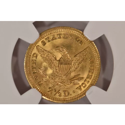 1904 $2.5 Lib NGC MS64+ CAC CAC (4)