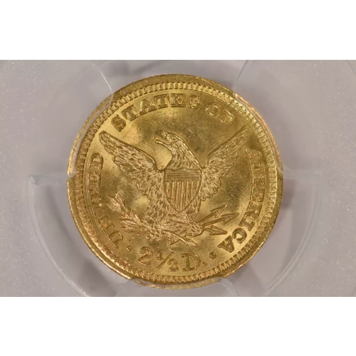 1904 2.5 Lib PCGS MS64 CAC CAC (3)