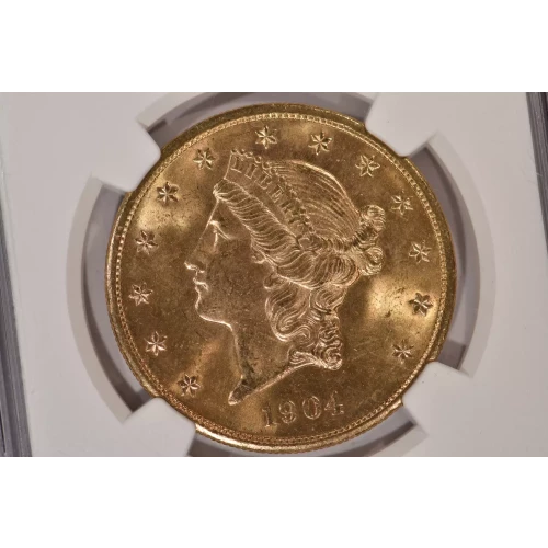 1904 20 Lib NGC MS64+ CAC CAC (3)