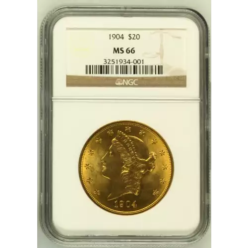 1904 20 Liberty NGC MS66 (2)