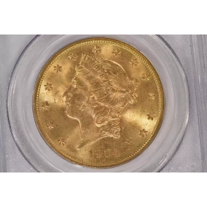 1904-S 20 Lib PCGS MS64CAC CAC