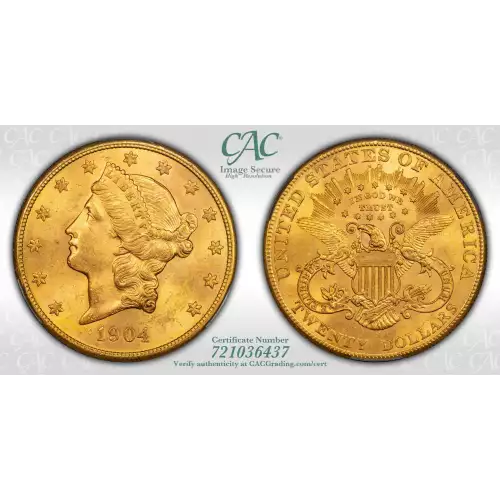 1904S 20 Lib CACG MS63 (4)