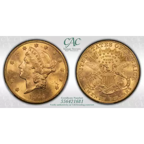 1904S 20 Lib CACG MS63 (4)