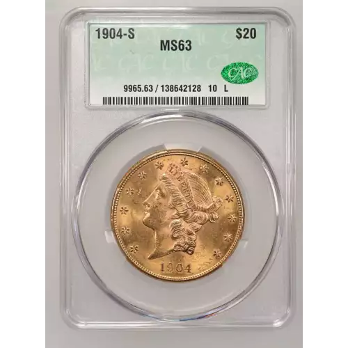1904S 20 Lib CACG MS63 (2)