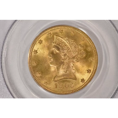 1905 10 Liberty PCGS MS64