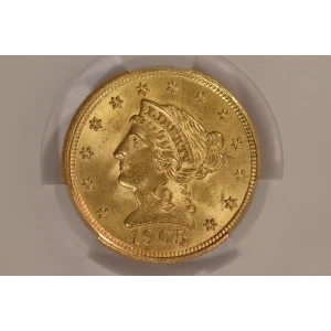 1905 2.5 Lib CACG MS65 (4)