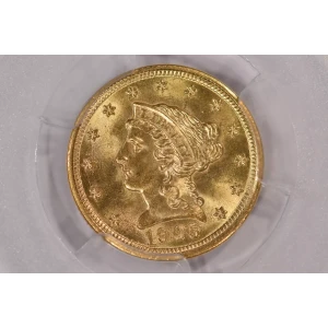 1905 $2.5 Lib PCGS MS65 CAC CAC