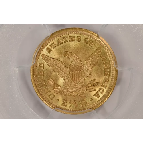 1905 $2.5 Lib PCGS MS65 CAC CAC (2)